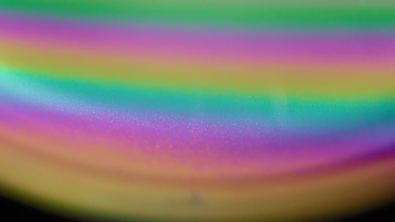 Macro close up of a soap bubble