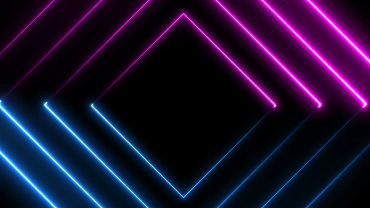 animación en bucle de luz de led eléctrica abstracta