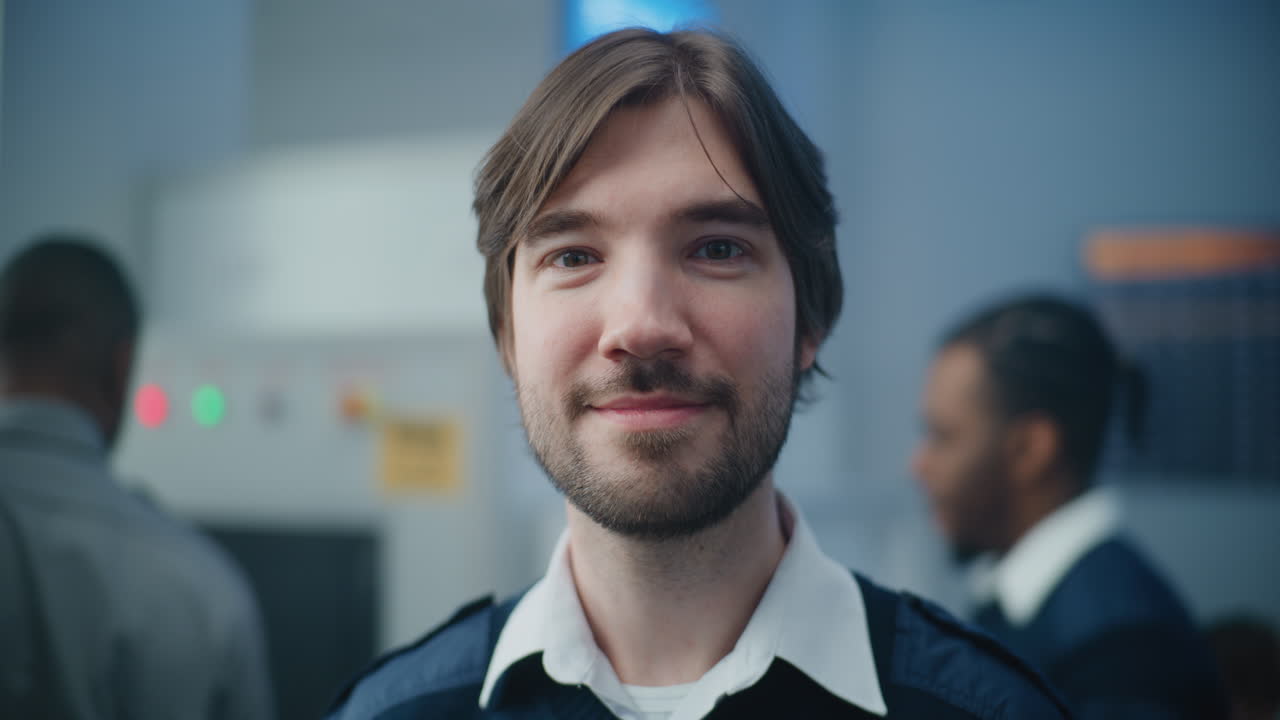 guardia de seguridad del aeropuerto