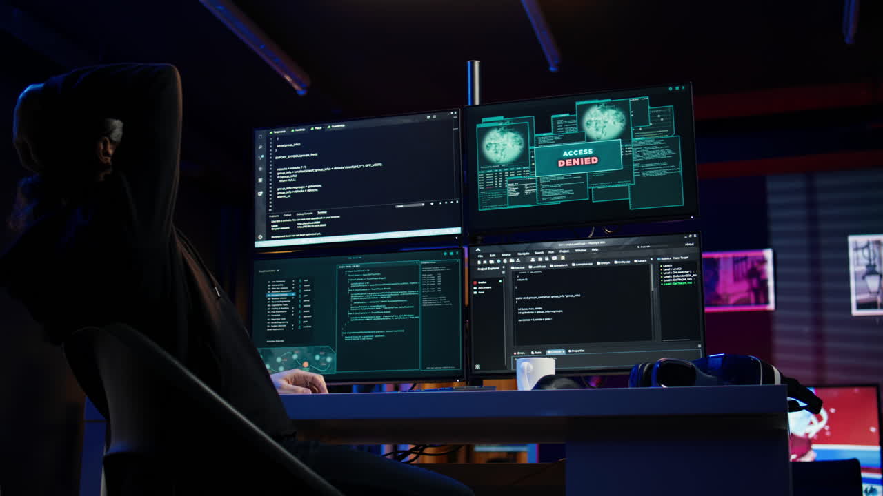 Hacker getting access denied error while doing computer sabotage