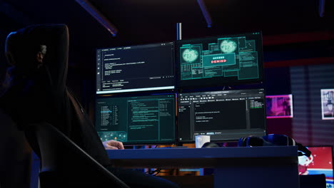 Hacker-getting-access-denied-error-while-doing-computer-sabotage
