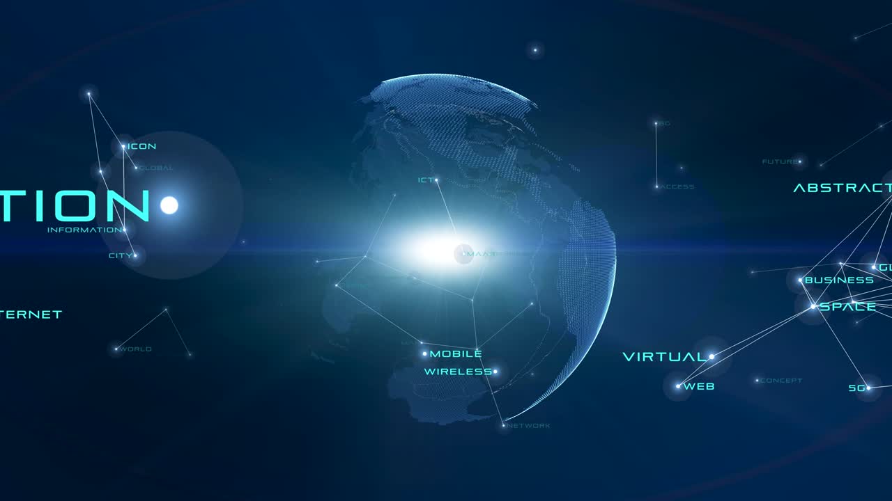 5g 및 ai 기술, 글로벌 통신 네트워크 개념, 6g 비즈니스 그래프, 글로벌 비즈니스