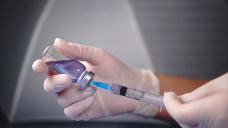 preparing an injection