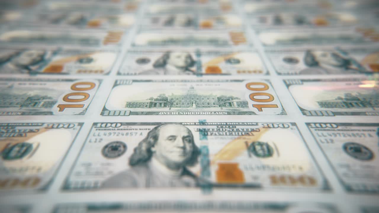 미국 달러 인쇄, 100 달러 지폐