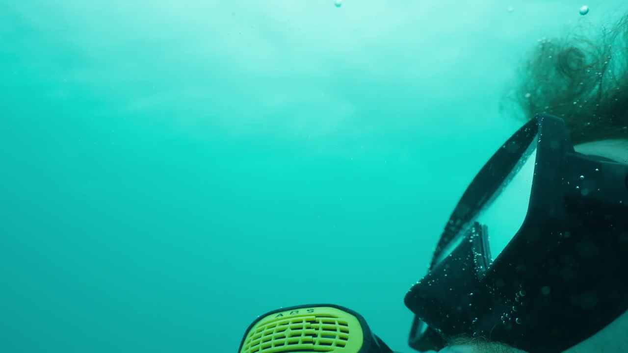 Underwater Diving: Bubbles and Breathtaking Views