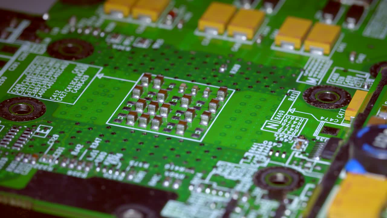 Rotating Around Elements of a Circuit Board