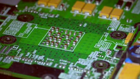 rotating around elements of a circuit board