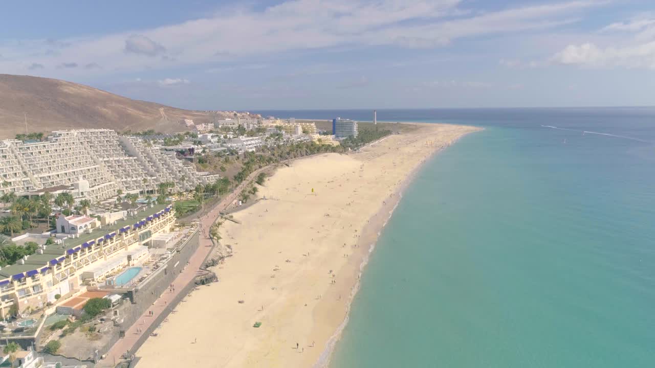 아름다운 해변 휴양지 의 공중 풍경