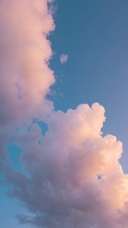 pink sunset clouds