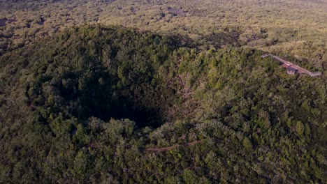el respiradero principal de rangitoto