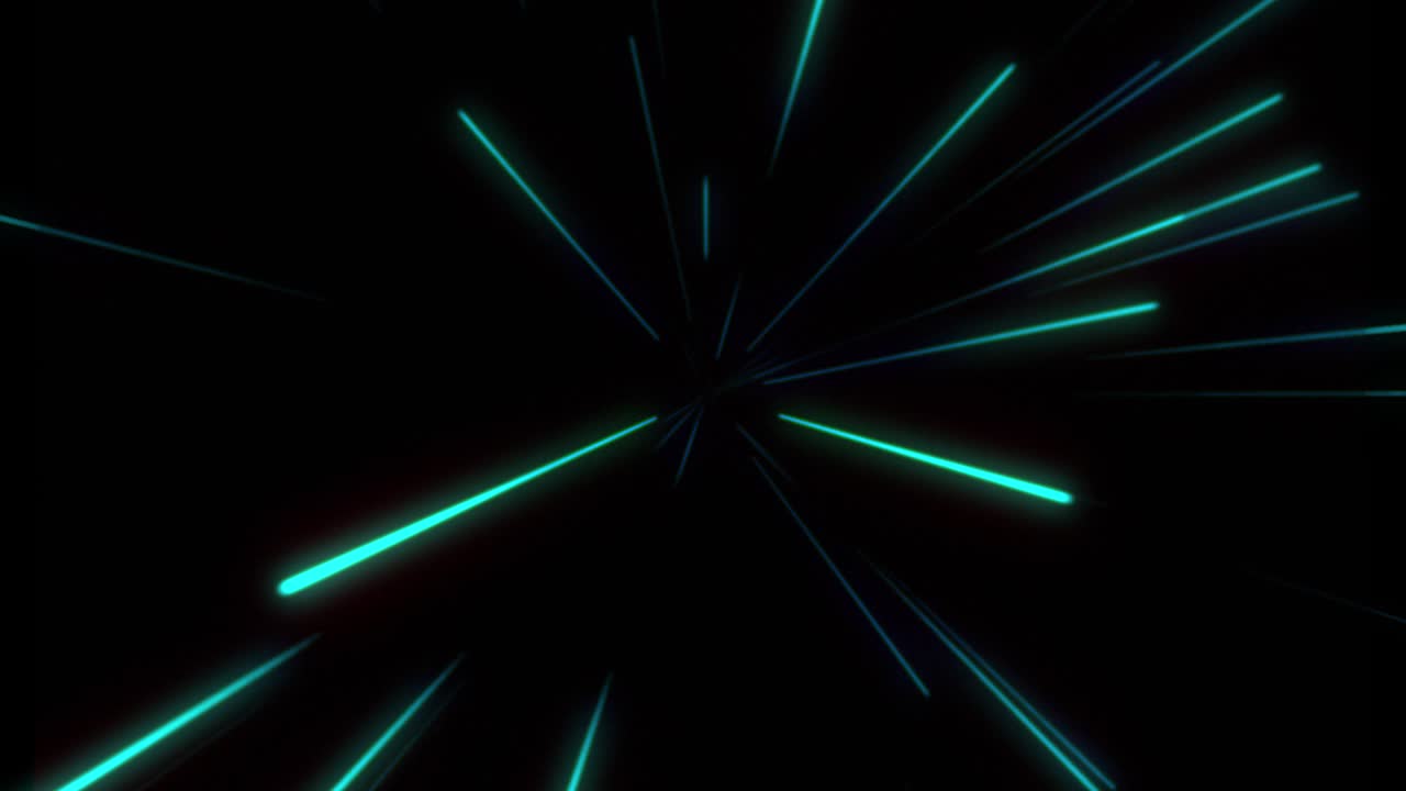 추상적인 터널 속도 빛 스타버스트 배경 동적 기술 개념