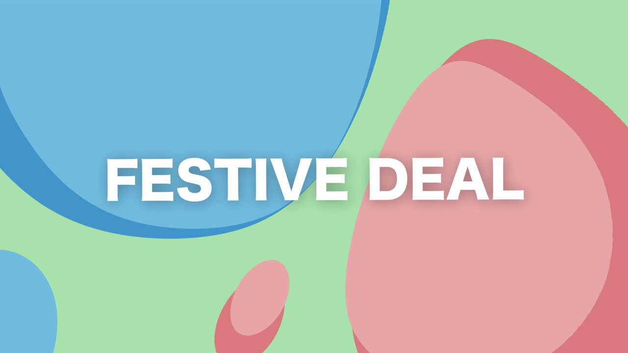 Explore vibrant festive deals through engaging graphic motion designs that capture attention and drive sales