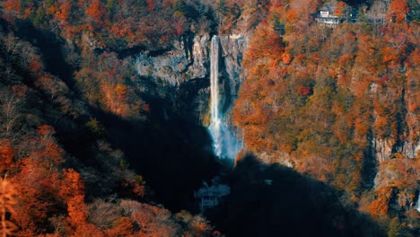 beautiful landscape with a waterfall in the background