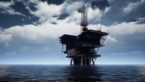 Large-Pacific-Ocean-offshore-oil-rig-drilling-platform