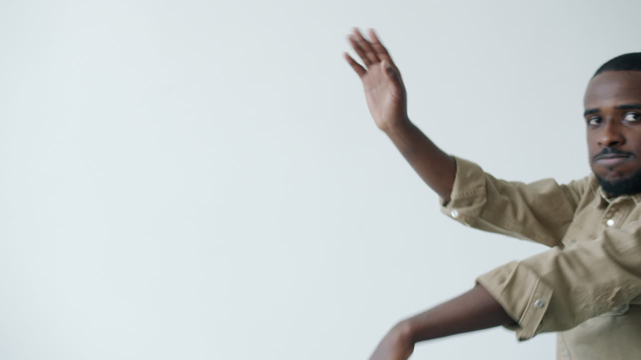 Man with a Surprised Expression