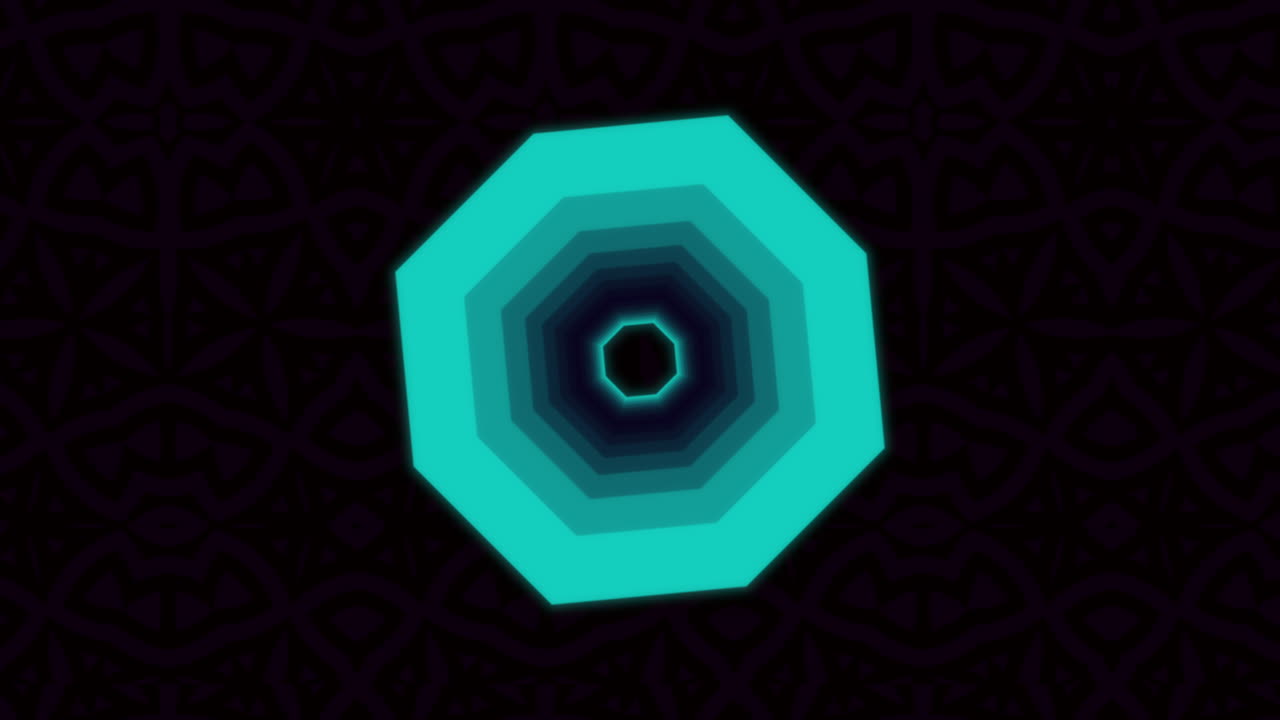 movimiento abstracto verde formas geométricas