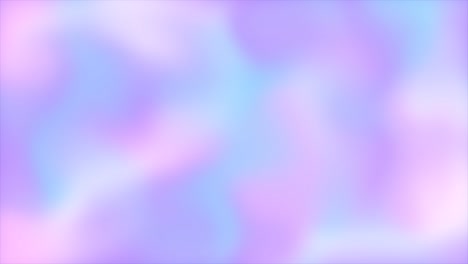 gradiente de color pastel abstracto. fondo borroso en movimiento. transiciones de color suaves. púrpura rosa azul. animación líquida 4k. efecto holograma. animación en bucle. papel tapiz de cielo claro