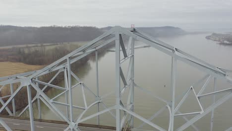 reveal 4k bridge over ohio river