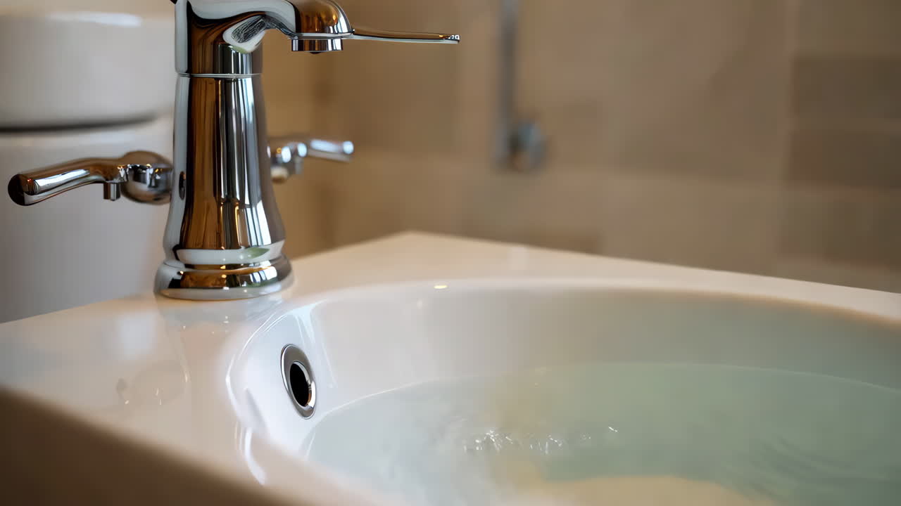Modern Bidet with Faucet