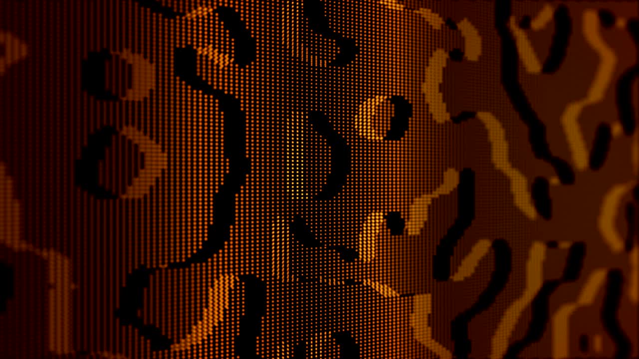 abstract slick digital moderno movimiento de fondo bucle de oro