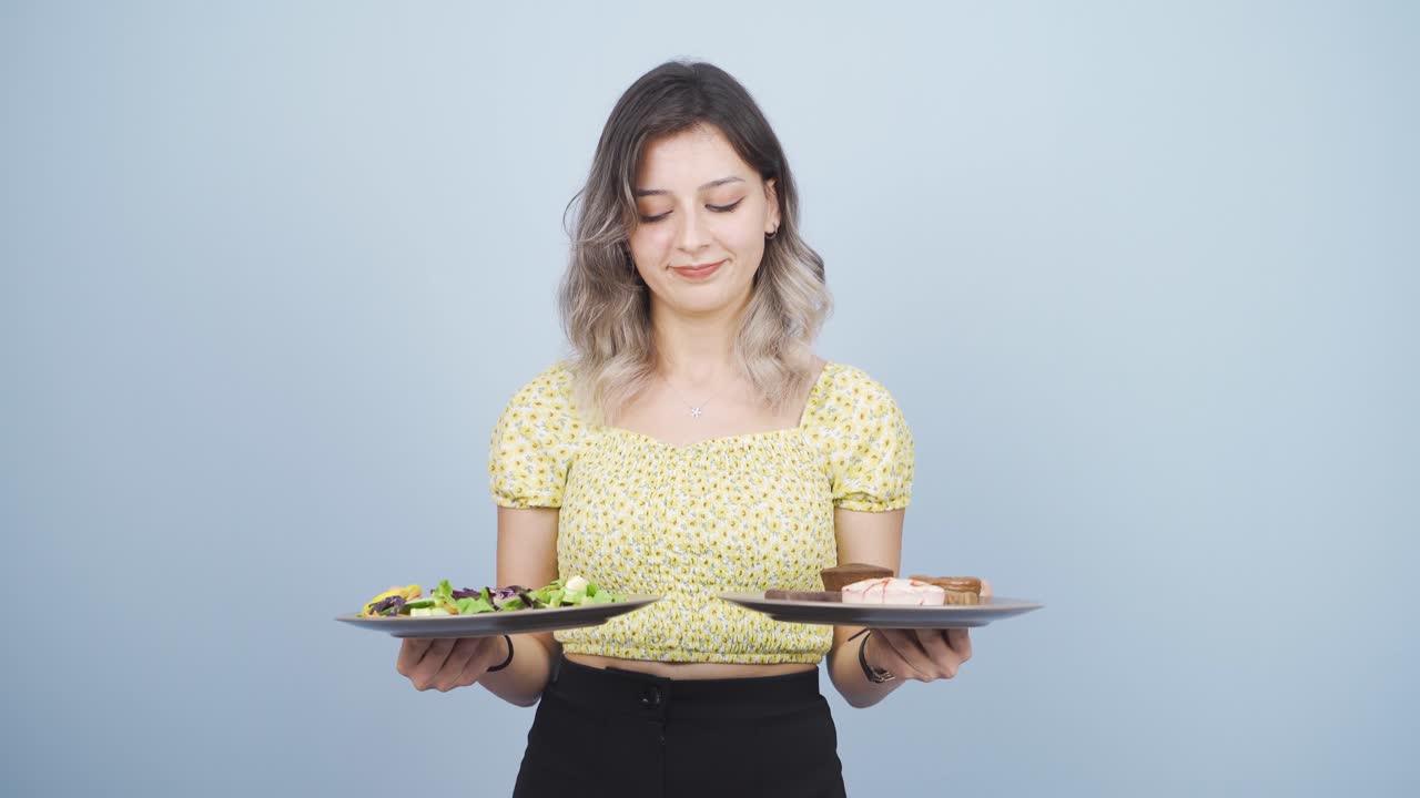 다이어트에 지쳐있는 사람.