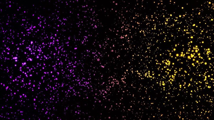 Abstract Glowing Dots Background