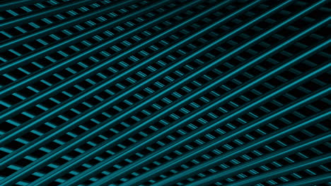 abstract teal metallic lines background