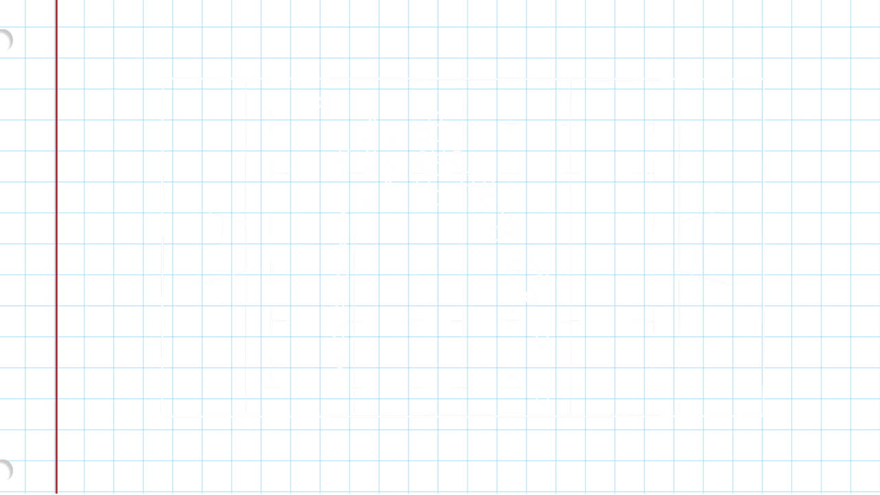 Animation of moving mathematical formulas over white background