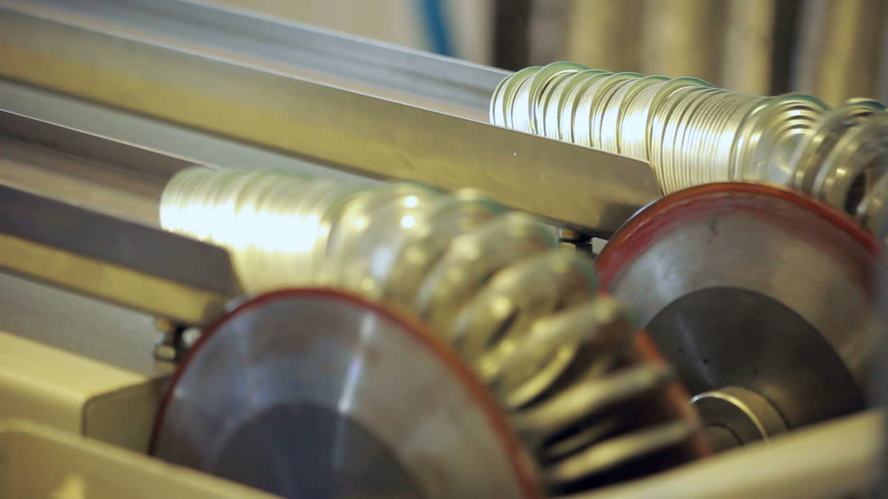 캔 제조 공장 컨베이어 벨트, 캔 제조 프로세스, 캔 공장