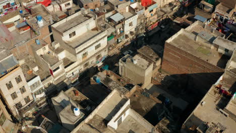 historic buildings with city road in rawalpindi, pakistan during sunny day