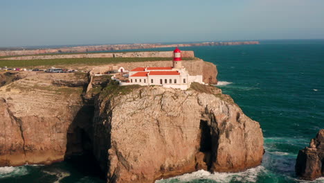 Aerial:-The-light-of-Cabo-de-São-Vicente-in-Portugal