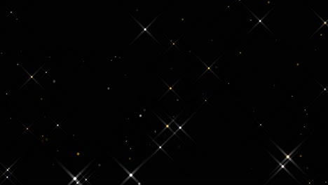 fondo de partículas brillantes abstractas