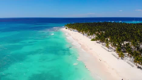 punta cana and its turquoise ocean that gaze out at the vast horizon