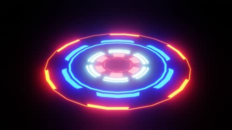 animación 4k 3d: un visualizador de audio de animación abstracta con estilo