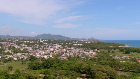 Wide-panoramic-aerial-showing-stunning-nature-and-society-in-DR