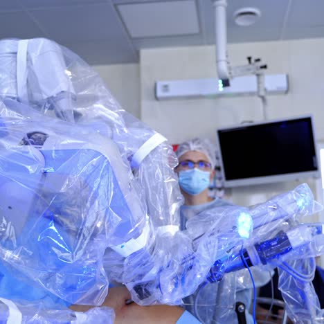 medical team performing operation