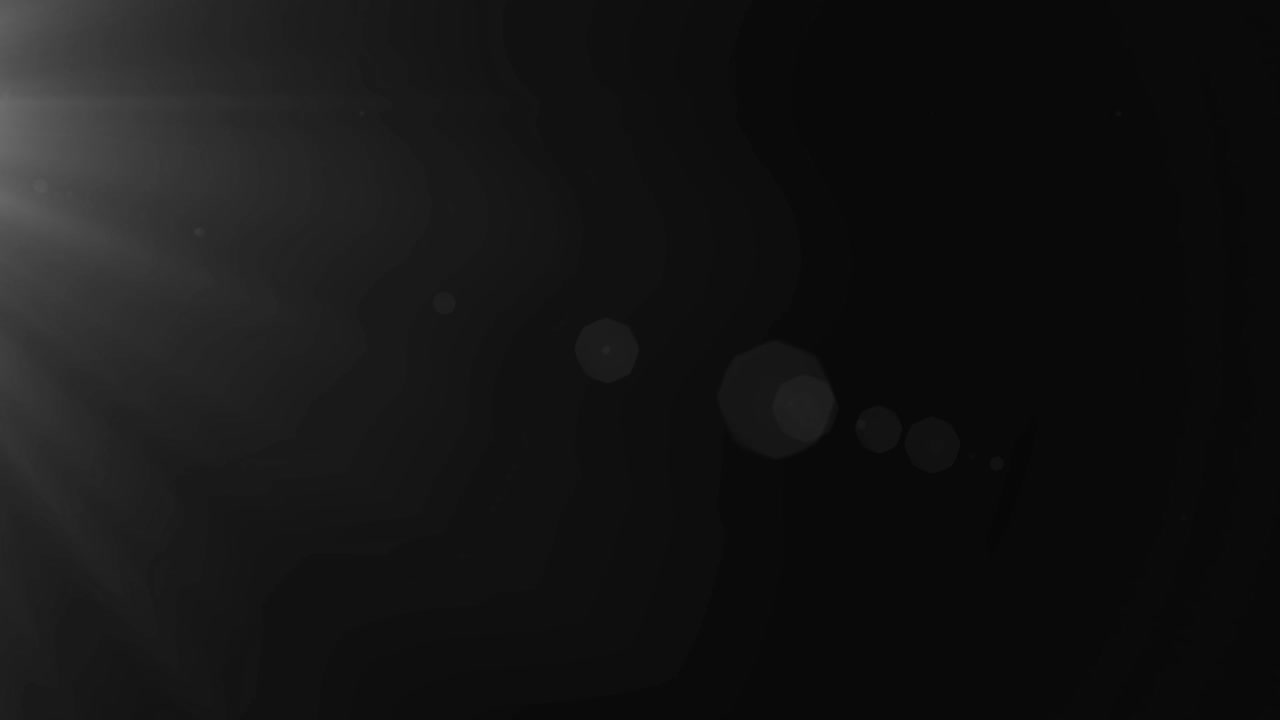 Cinematic white anamorphic lens flare with subtle bokeh and light particles. Use as overlay for transitions, intros, or adding filmic look