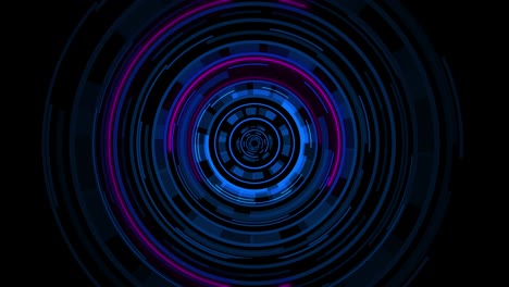 hologram hud circle user interface smart city metaverse virtual reality futuristic digital interface