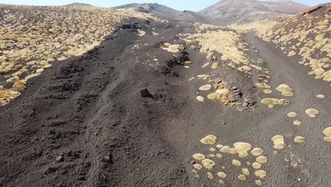 europe`s highest active volcano, etna, the wild side - the way up