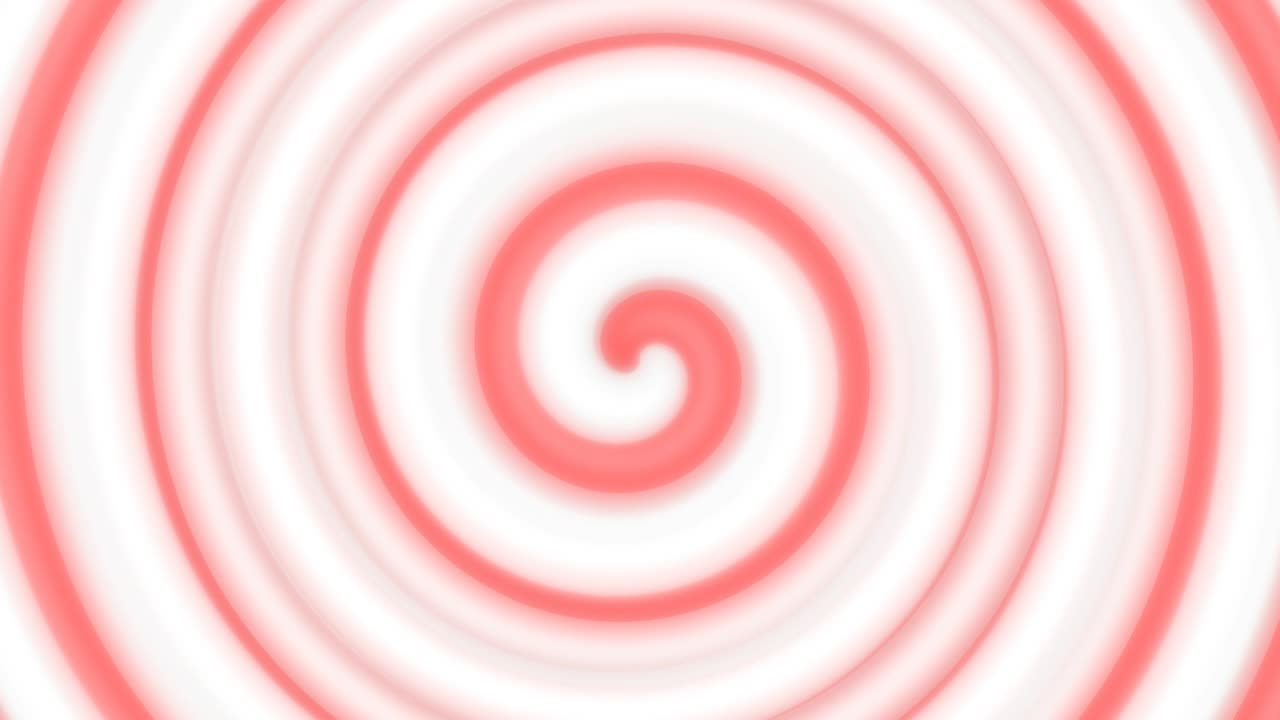 빨간색과 색의 나선형