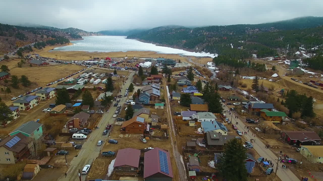 Rekaman Drone Waduk Barker Meadows
