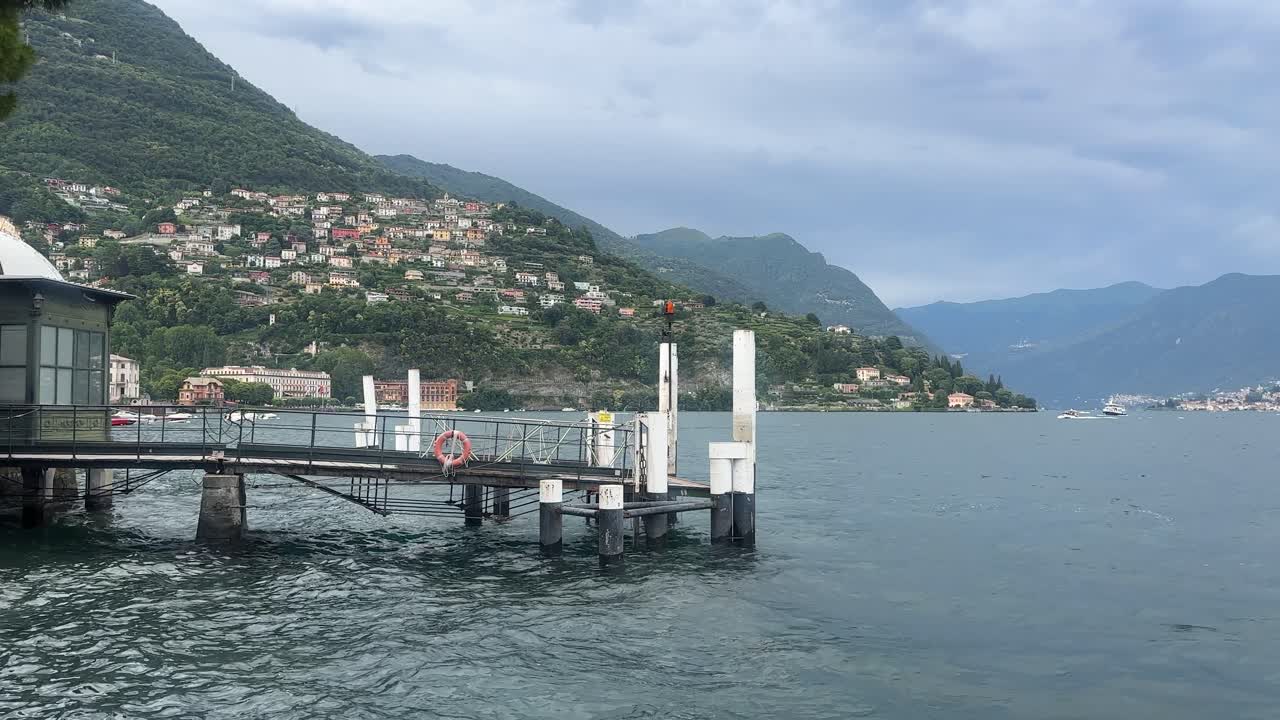 italy lake como overcast cloudy day italian Lombardy