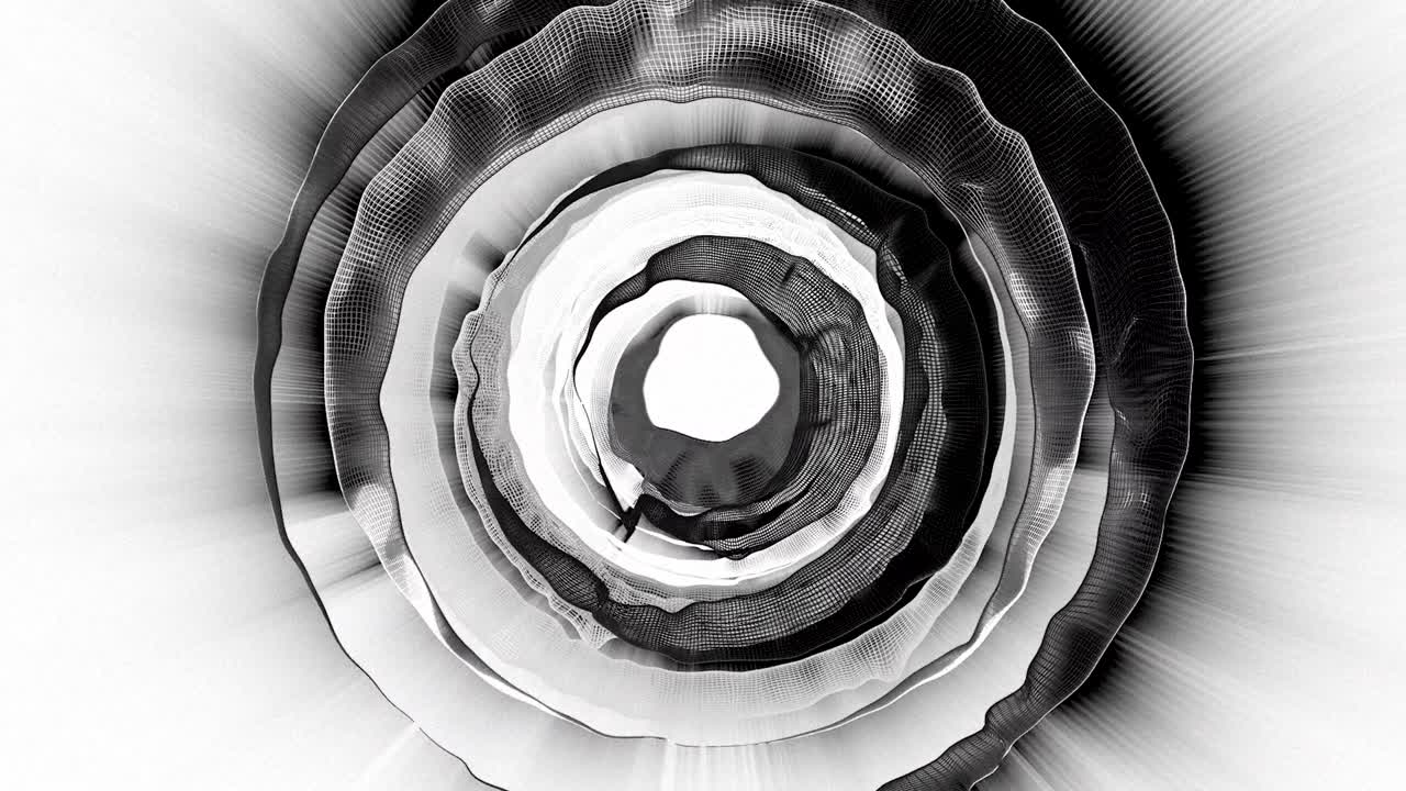 абстрактный круговой рисунок серого цвета