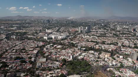 Toma-Aerea-De-Guadalajara-Jalisco-Time-lapse