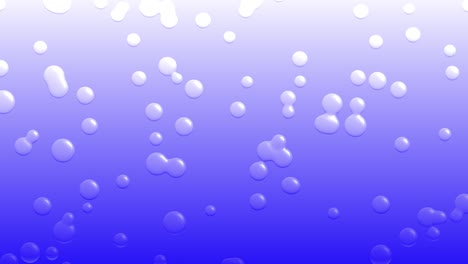 gráficos de movimiento de gradación de gotas de agua de lluvia de vidrio
