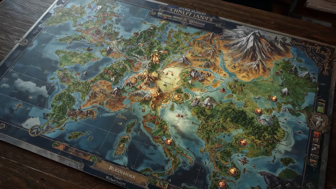 Fantasy Map of Europe