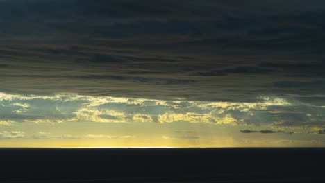 el lapso de tiempo en el mar de chile