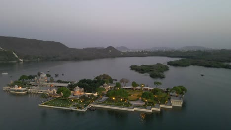 k aerial shots of udaipur the city of