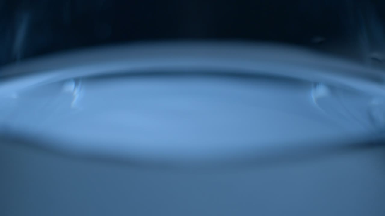 유리 물 지진 느린 동영상