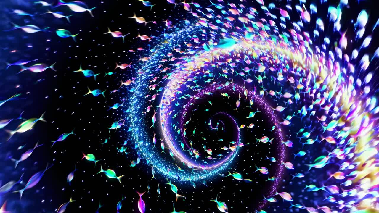 Spiral Ikan Hipnotis